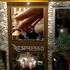 Scenographic visualization and presentation in Nespresso Store Launching for Pazetto Events Consulting
