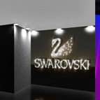 Scenographic visualization in SWAROVSKI Runaway for Pazetto Events Consulting