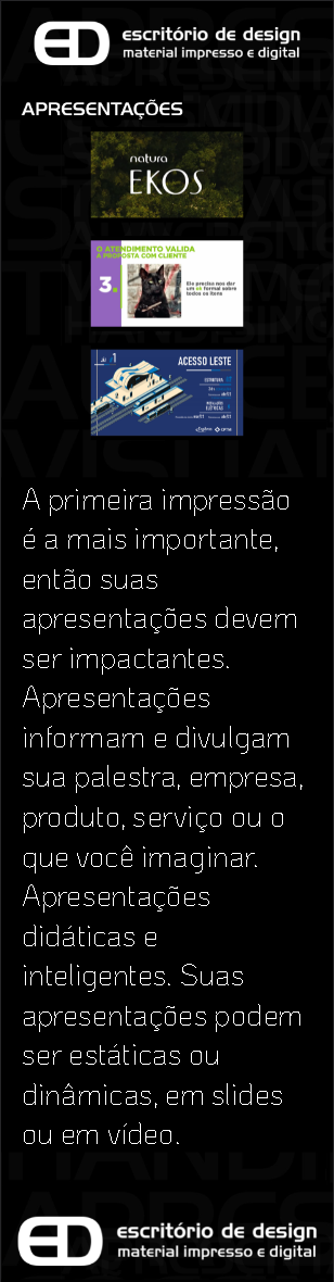 Website mobile Escritório de Design